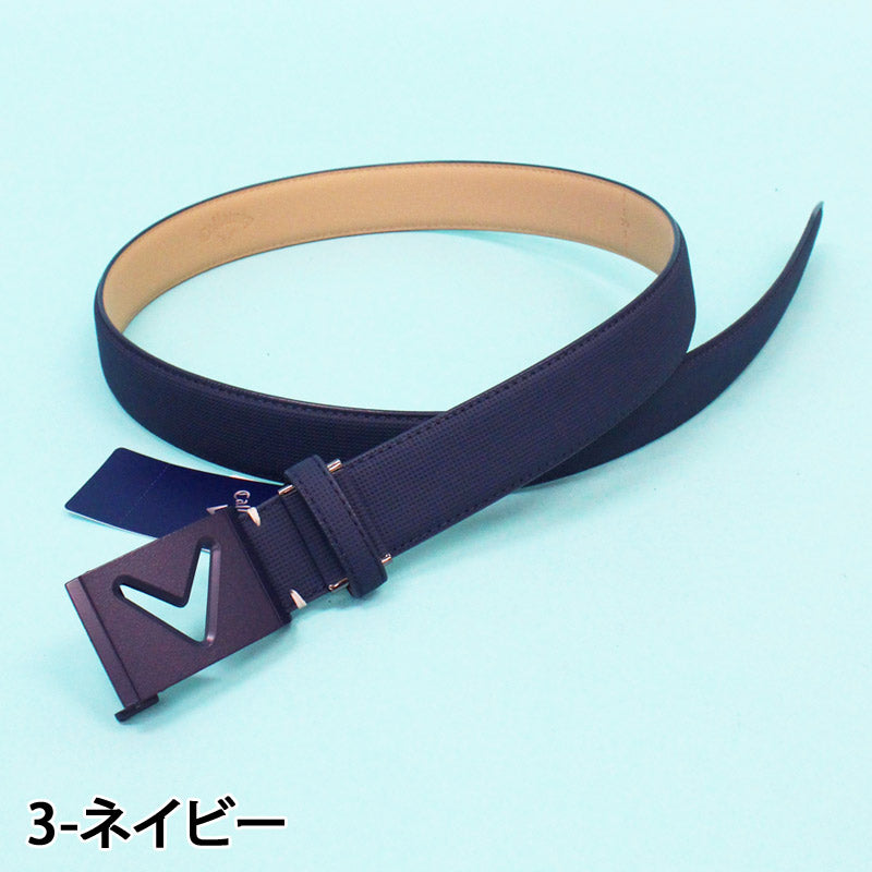 Callaway キャロウェイアパレル メンズ ベルト ロゴプレートバックル