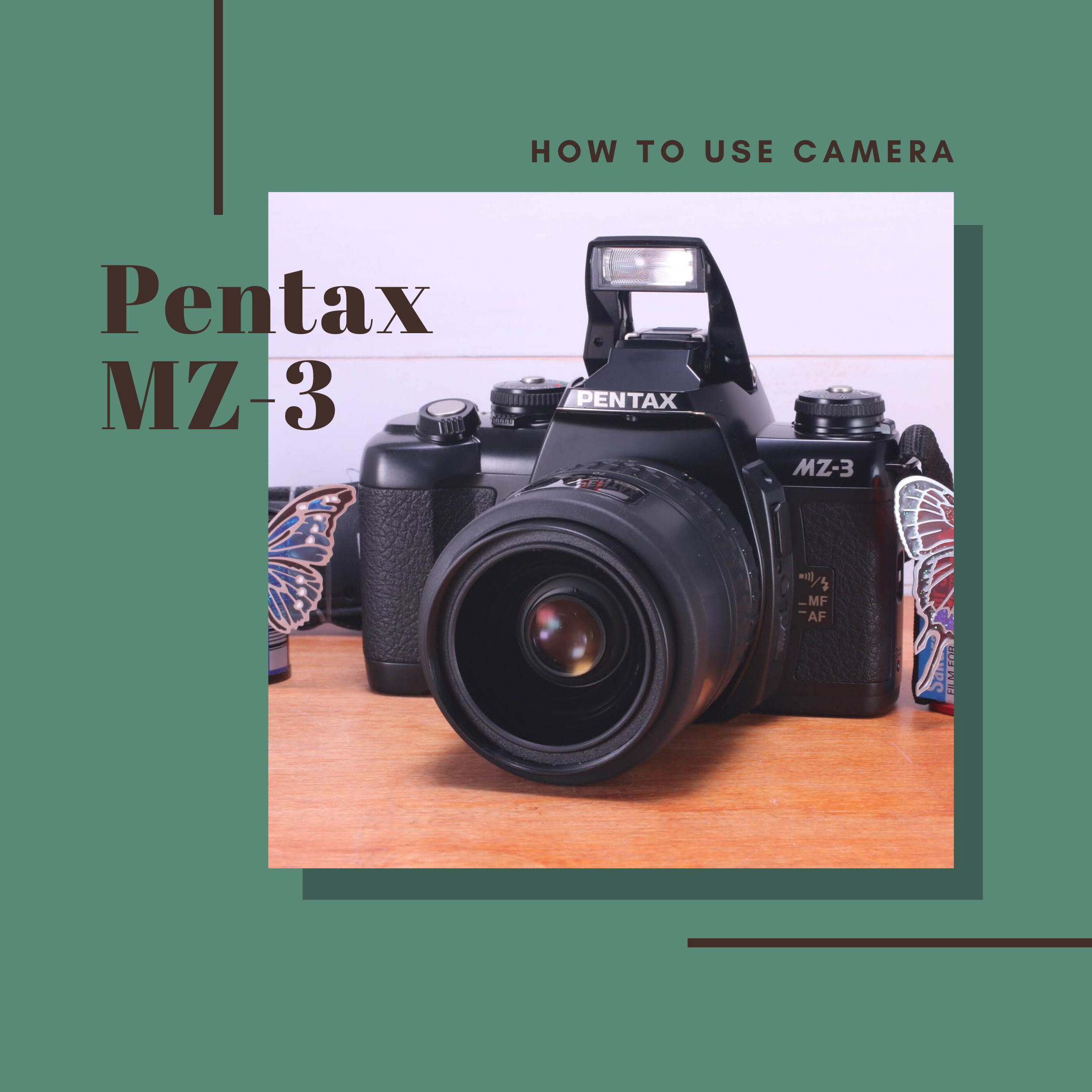 PENTAX MZ-3 の使い方 | Totte Me Camera