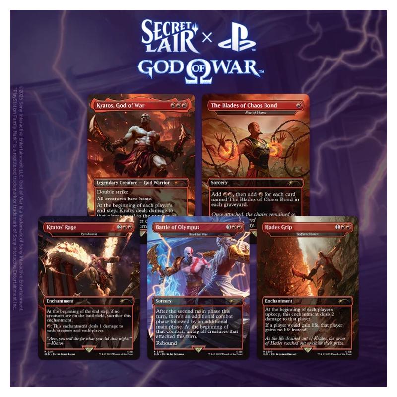 Magic the Gathering - Secret Lair x Playstation Superdrop - Secret Lai