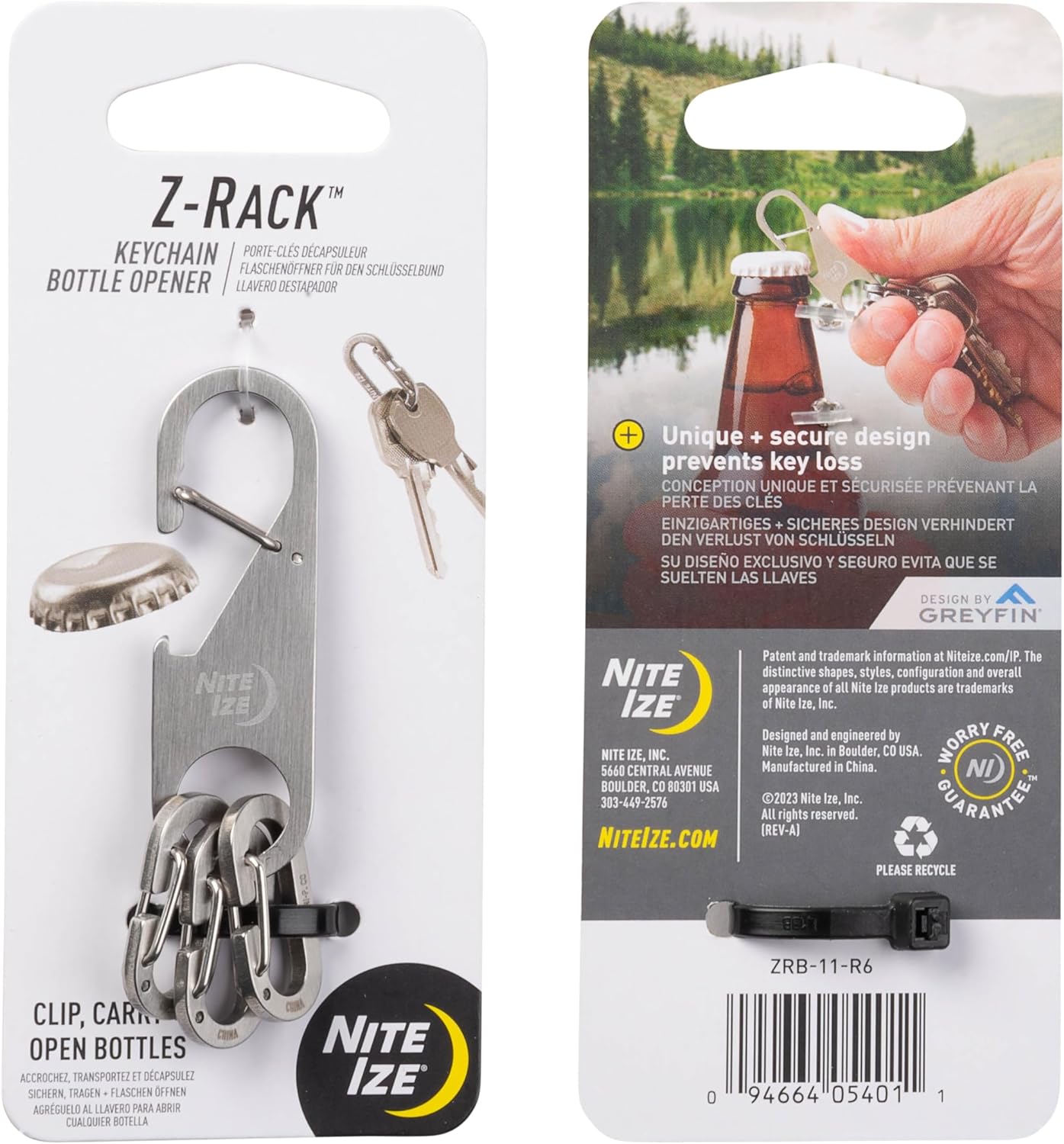 Nite-Ize Z-RACK™ KEYCHAIN BOTTLE OPENER – Totem Brand Co.