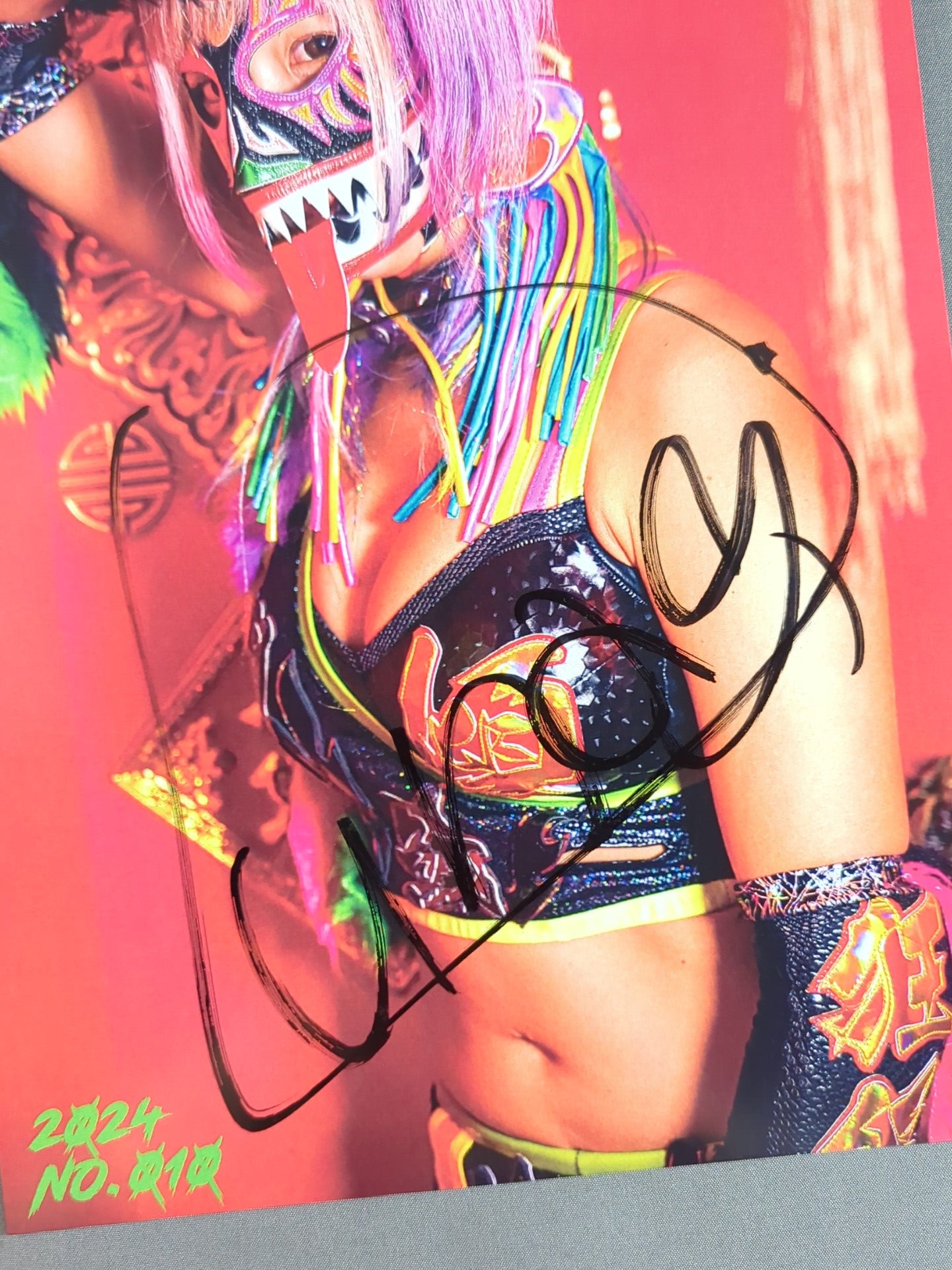 ダーク・ウナギ 直筆サイン入りポートレート① – 闘道館