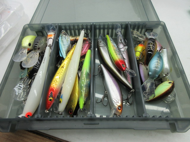 クランクベイト収納ボックスと珪藻土[VS-3038ND][VS-3037ND][VS-820NDM