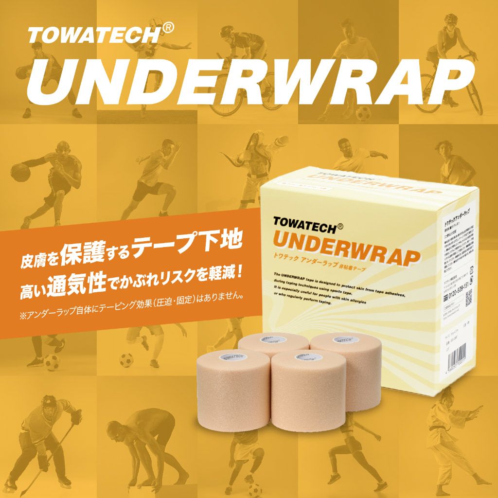 3M マルチポアスポーツ ホワイト 非伸縮固定テープ 幅4種×12m | トワテック