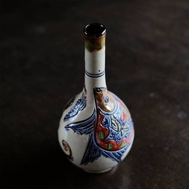 壺屋焼 新垣勲 魚紋花瓶 – zakka store towi
