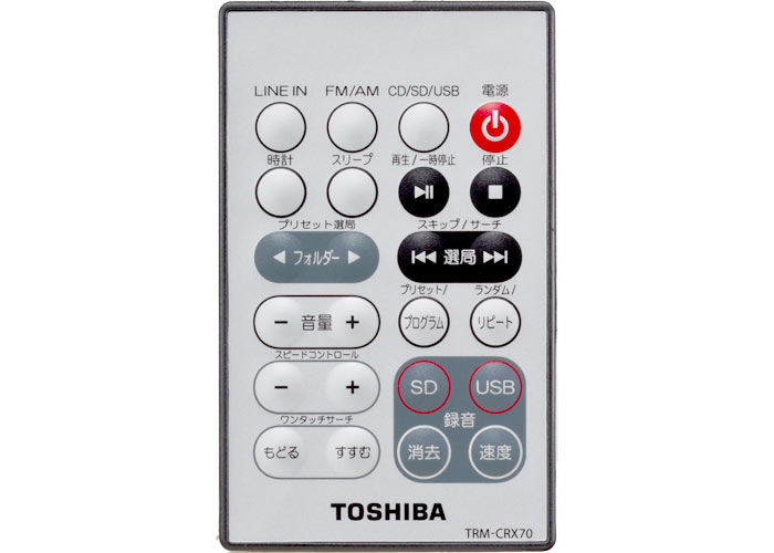 TY-CRX70：SD/USB/CDラジオ：東芝エルイートレーディング株式会社