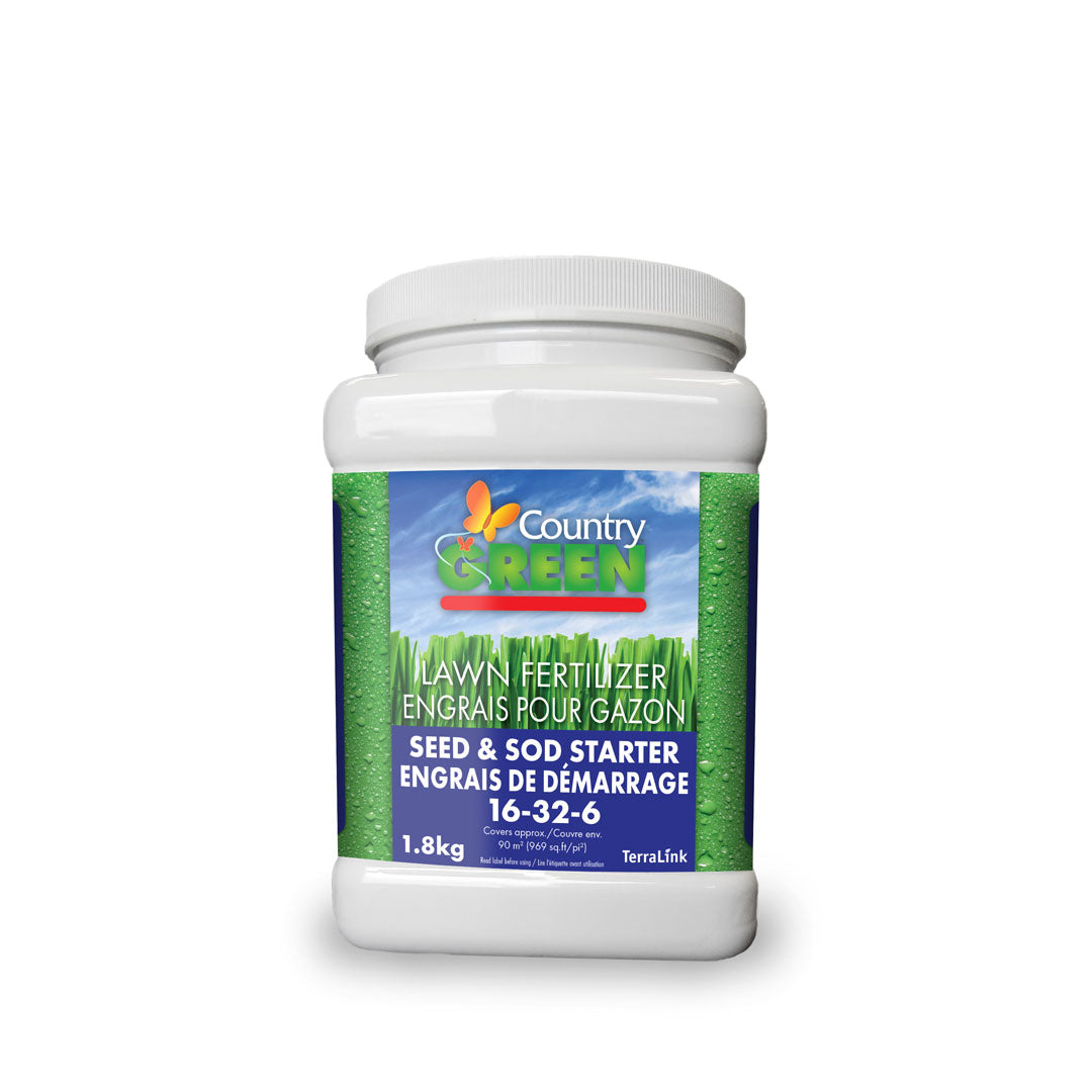 Seed & Sod Starter 16-32-6 – TerraLink