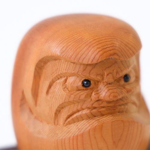 楽天市場】一位一刀彫 鈴木彫刻 頭巾だるま 伝統工芸品 木製 オブジェ
