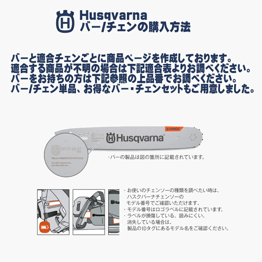 楽天市場】ハスクバーナ 純正 チェンソーバー ラージマウント X-TOUGH