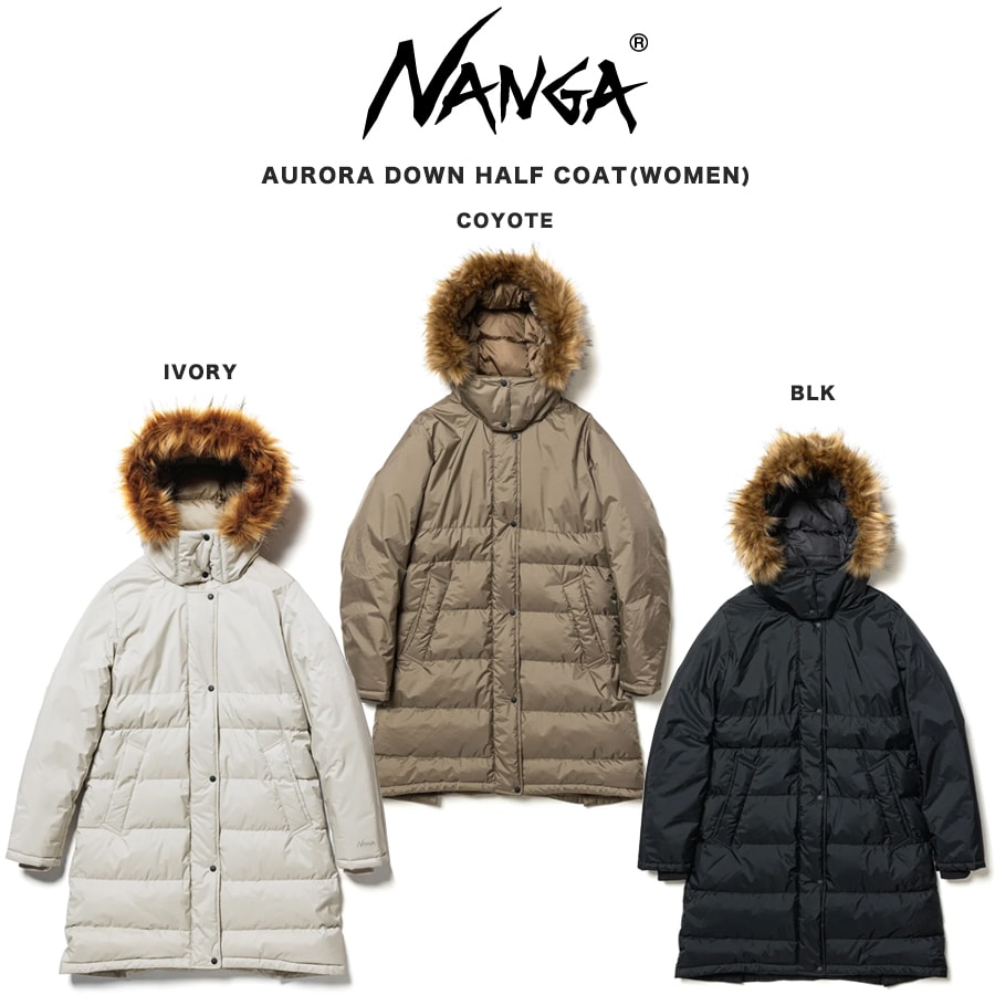 楽天市場】NANGA ナンガ AURORA DOWN HALF COAT (WOMEN) オーロラ