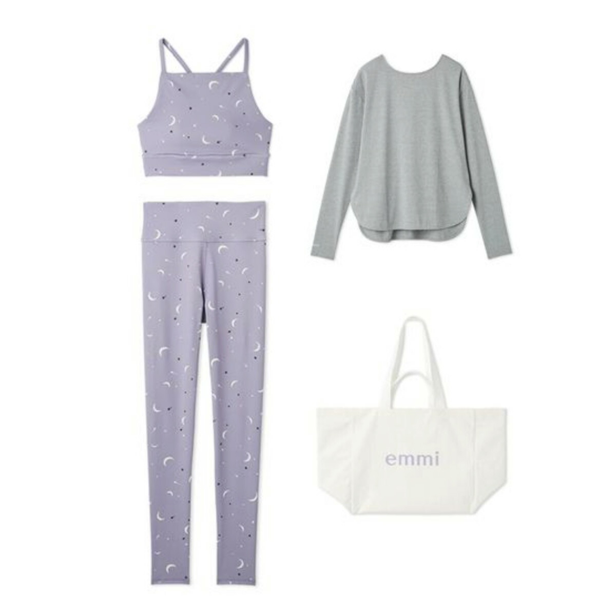 楽天市場】エミ ヨガ emmi yoga Happy Active set 4点セット