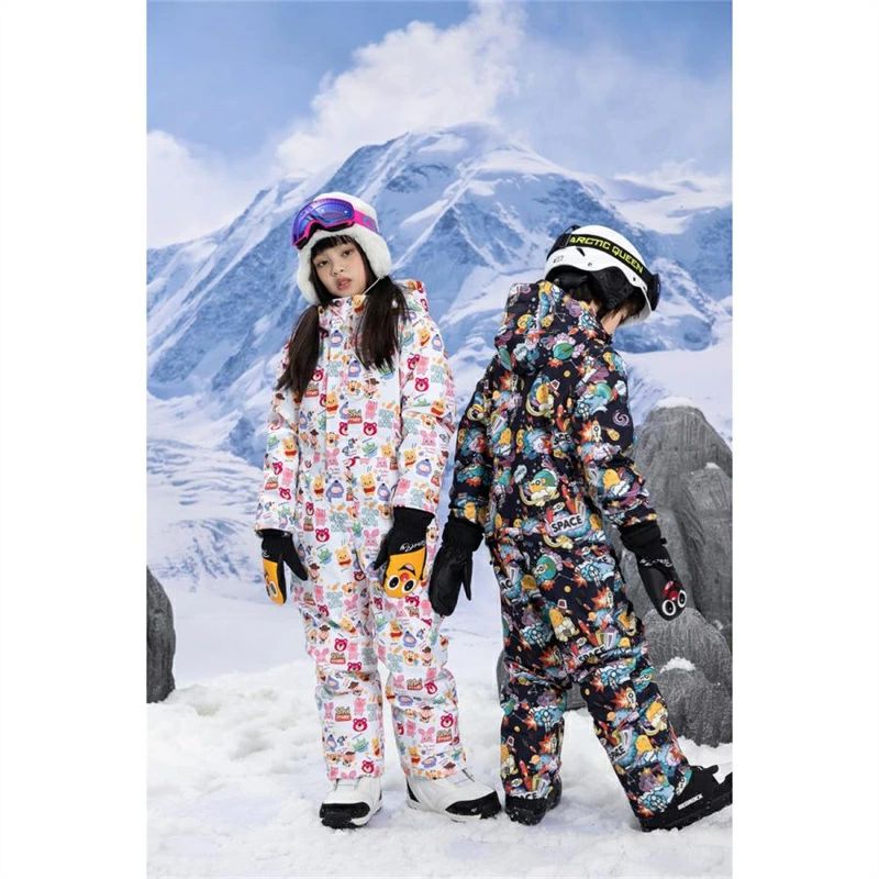 楽天市場】スキーウェア オールインワン 可愛い キッズ つなぎ