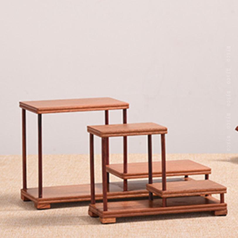 楽天市場】1000円OFFクーポン 花台 ミニ盆栽棚 フラワースタンド 華道