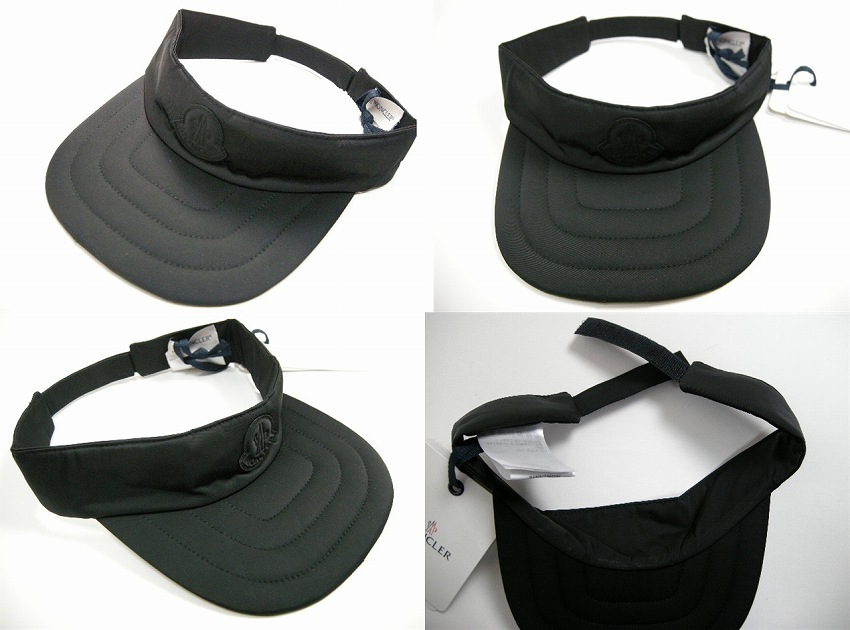 楽天市場】【MONCLER/モンクレール/BERRETTO /サンバイザー/帽子/CAP