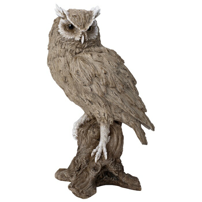 楽天市場】置物 鳥 かわいい オブジェ 北欧 動物 アンティークミミズク