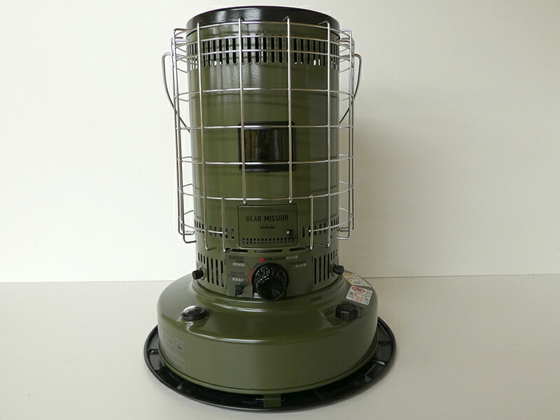 楽天市場】トヨトミ(TOYOTOMI ) 石油ストーブ GEAR MISSION オリーブ
