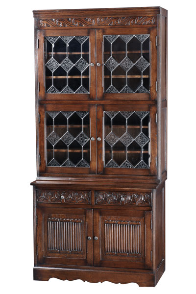 楽天市場】食器棚 輸入家具 飾り棚 幅900 書棚 キッチンボード 開き扉