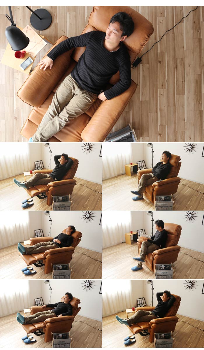 楽天市場】リクライニングソファ 【予約販売】 電動 幅99cm 座面高さ