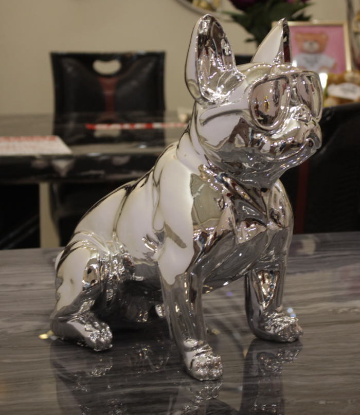 楽天市場】送料無料 アウトレット フレンチブルドック シルバーグロス