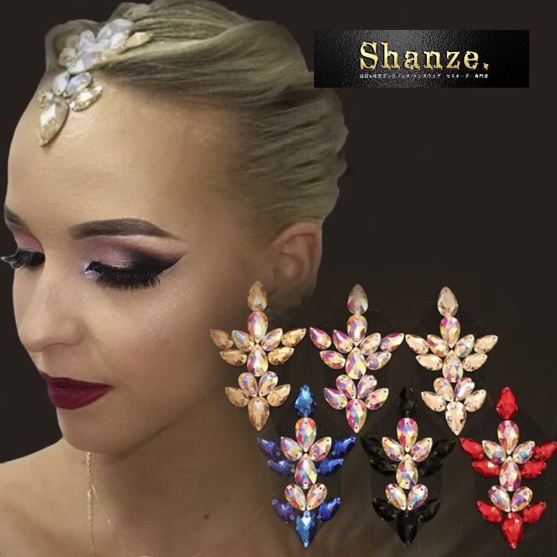 楽天市場】【即日発送】社交ダンス 競技ダンス ヘッドドレス ヘア