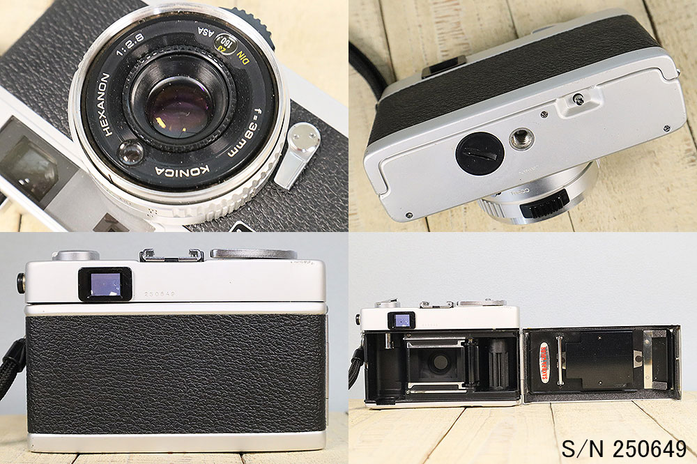 楽天市場】【整備済】【保証付 】 コニカ KONICA C35 Flashmatic S/N