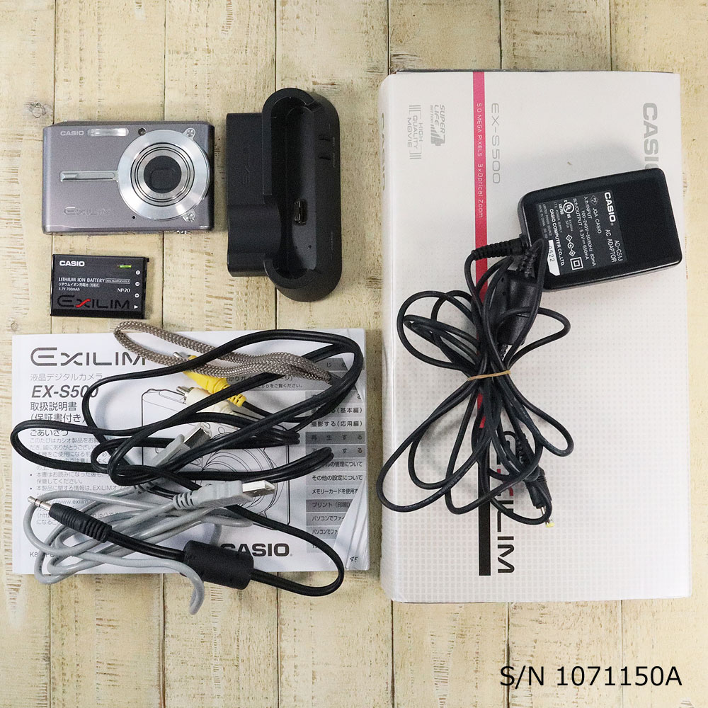 楽天市場】【中古】[作動確認済 返品保証] CASIO EXILIM ZOOM EX-S500