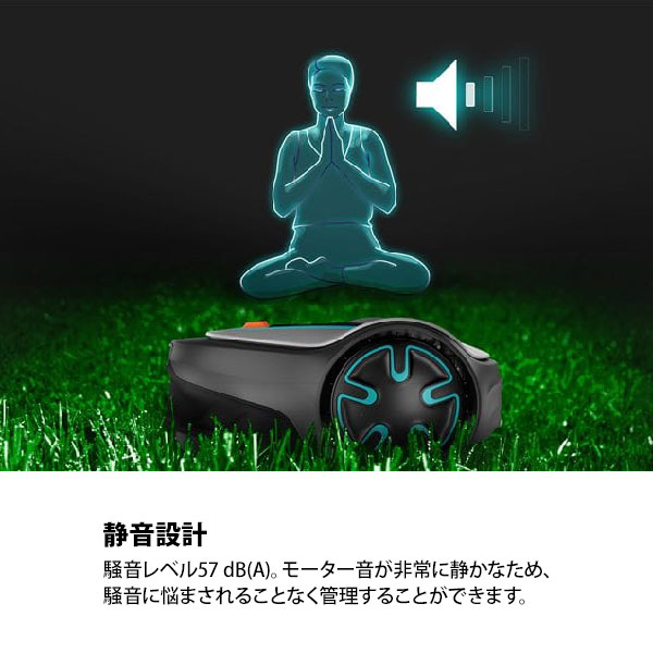 楽天市場】ガルデナ ロボット芝刈り機 SILENO minimo 250 単品／セット