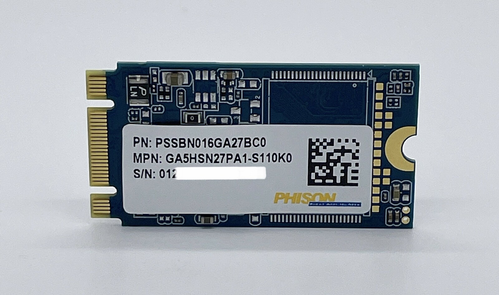 楽天市場】Phison製 SSD M.2 2242 16GB SATA600 L48412-001 新品未使用