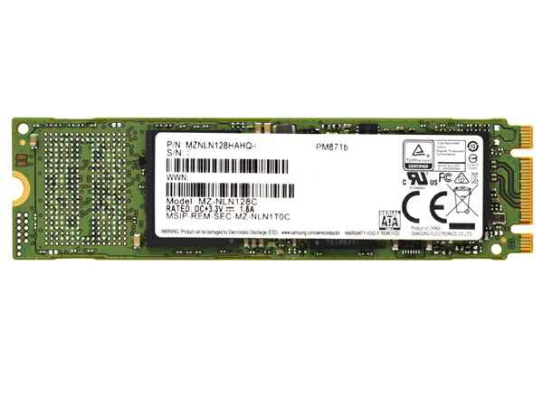 楽天市場】SAMSUNG製 サムソン 内蔵SSD M.2 2280 SATA6Gbps TLC 128GB