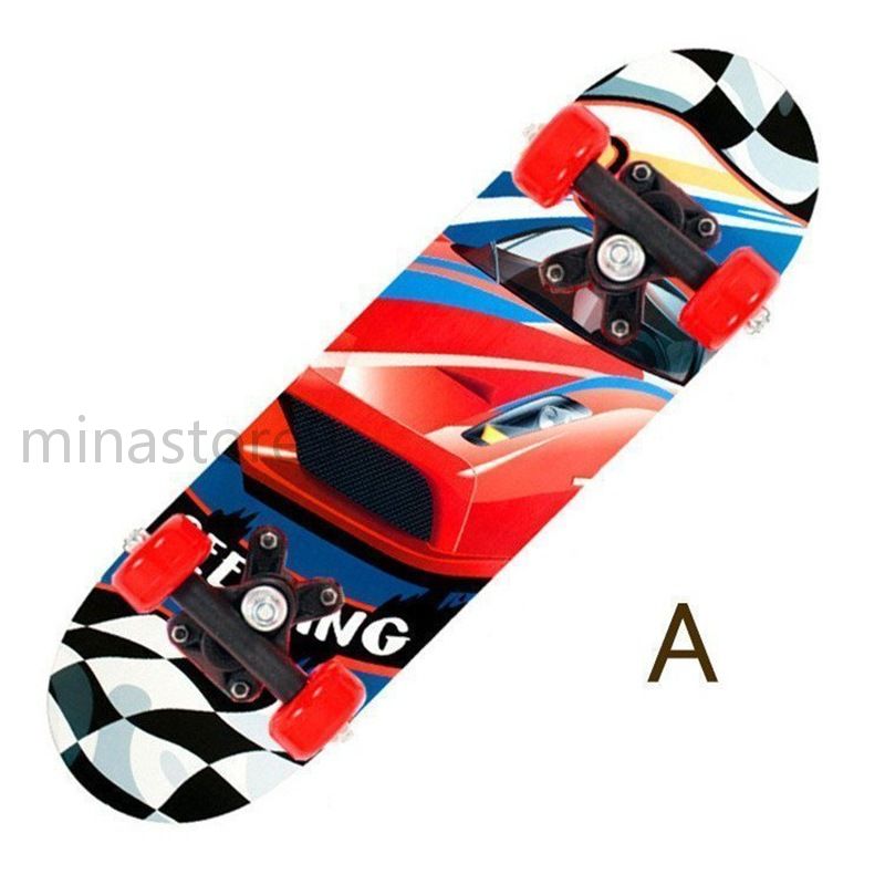 楽天市場】【動画あり】スケボー 子供用 スケートボード 15色 超軽量