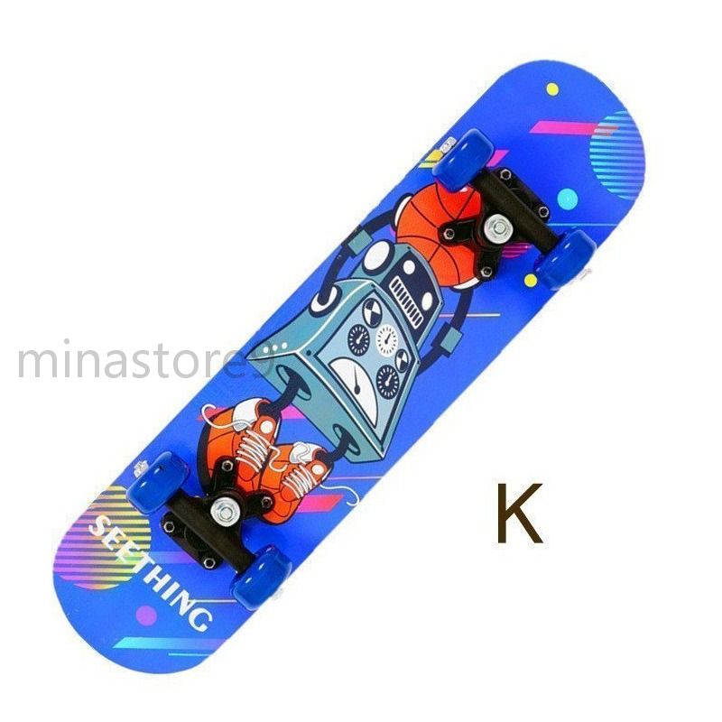 楽天市場】【動画あり】スケボー 子供用 スケートボード 15色 超軽量