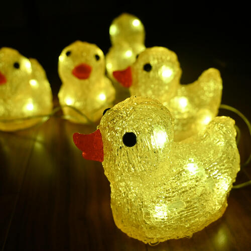 楽天市場】2024年NEW アヒルライト あひる ことりLED アクリルモチーフ