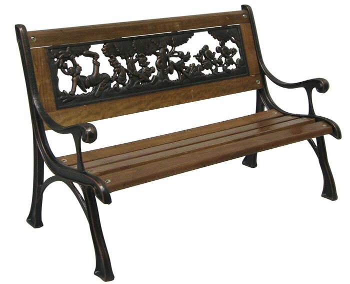 楽天市場】ベランダベンチ子供用【送料無料】【ディズニー】ガーデン