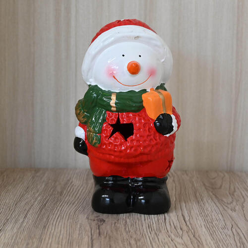 楽天市場】※B品です。傷や欠けがあります雪だるま スノーマン 置物12月