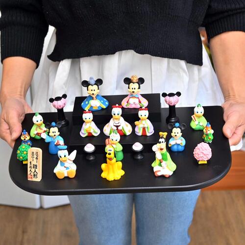 楽天市場】現品です。ディズニーひな祭り十五人飾り 可愛い置物 Disney