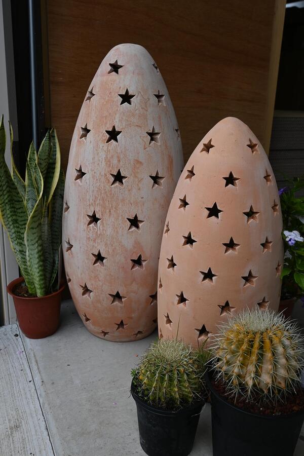 楽天市場】オーナメント スター 星 ガーデンスカルプチャー Lサイズ S