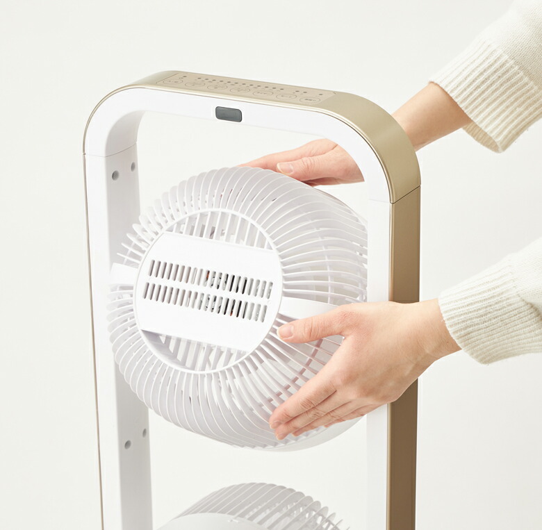 楽天市場】【在庫処分】アルコレ 3連 マルチファン ALF-3001 ホワイト