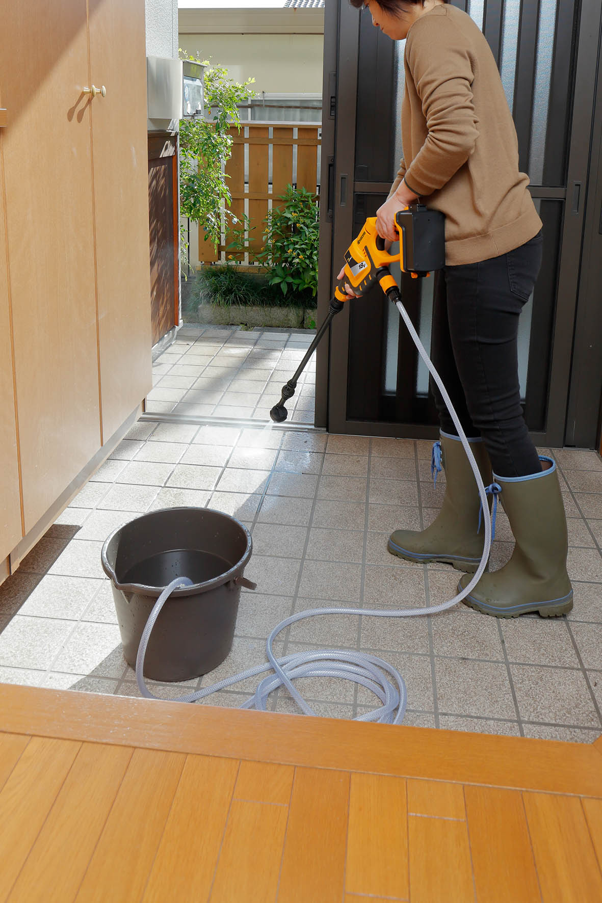 楽天市場】[楽天スーパーセール]京セラ コードレス洗浄機 充電式