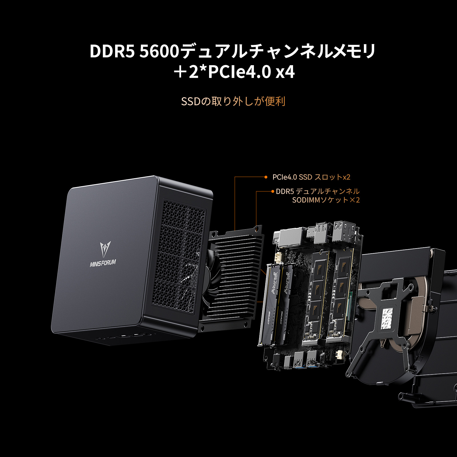楽天市場】【☆20％クーポン】MINISFORUM UM890 Proミニpc AMD Ryzen 9