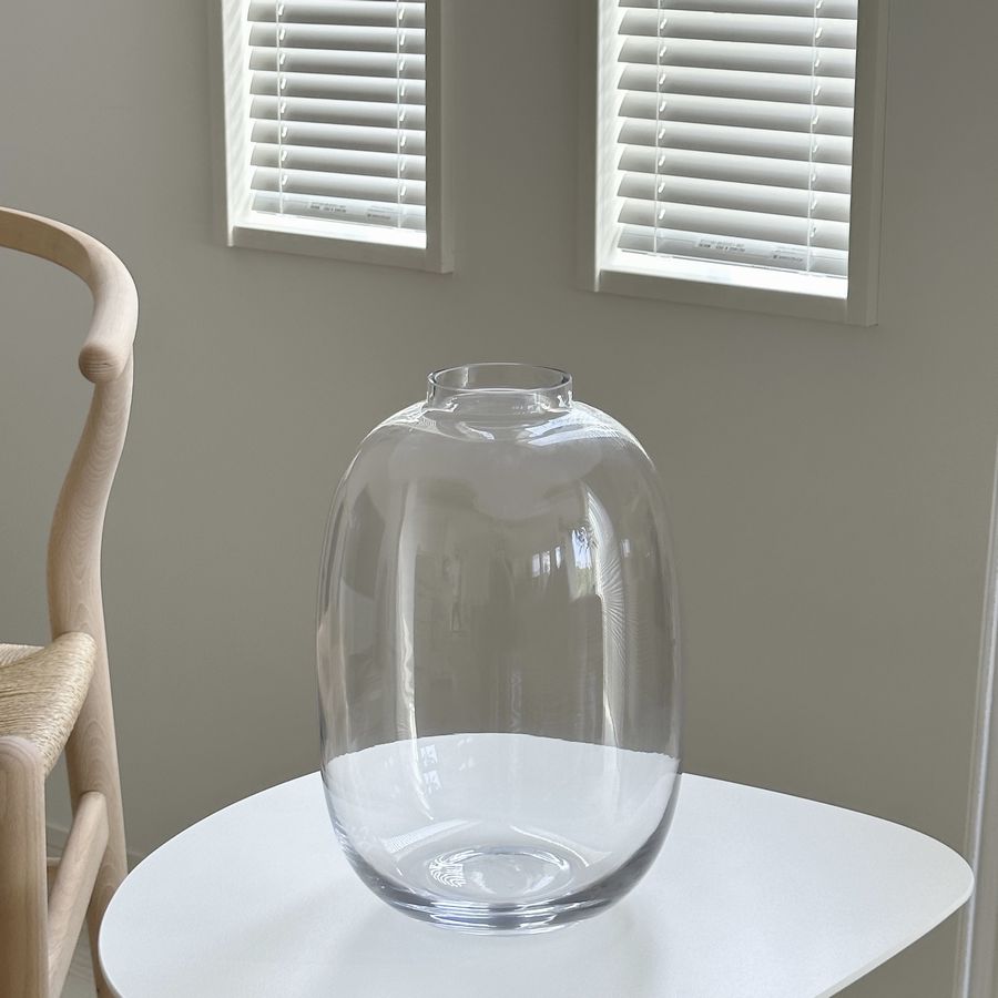 楽天市場】フラワーベース 花瓶 おしゃれ バルーンベース ガラス