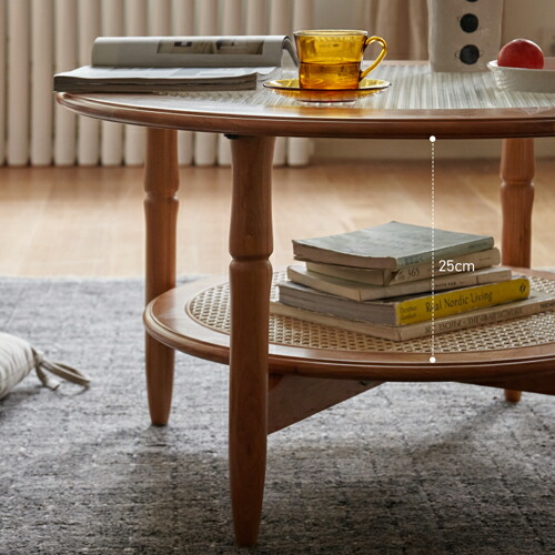 楽天市場】センターテーブル 円卓 ローテーブル 丸 円形 直径80cm