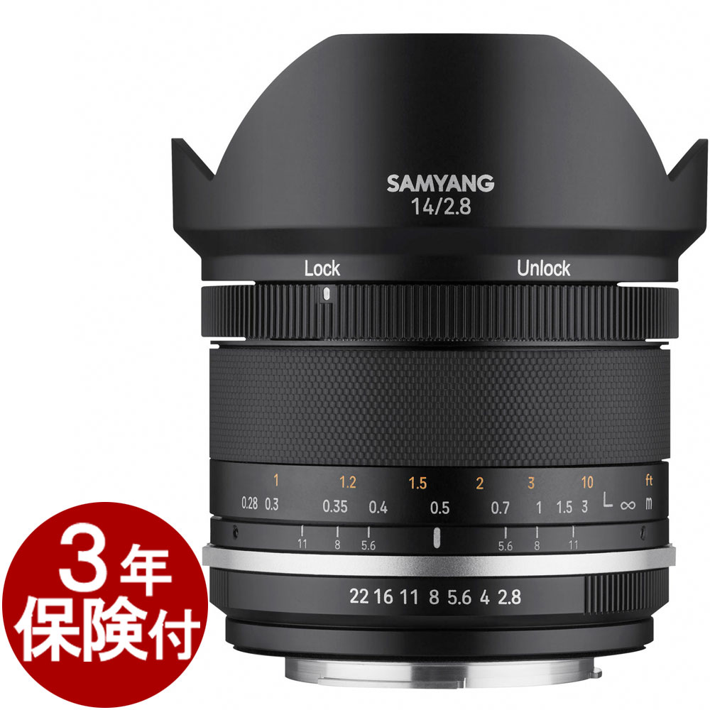 楽天市場】[3年保険付]SAMYANG MF14mm F2.8 Mk2 非球面レンズ