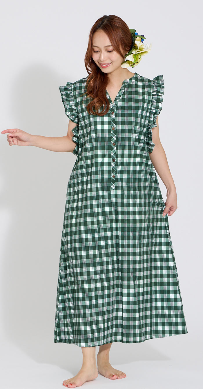 楽天市場】リゾート ワンピース リゾート ドレス コットン パラカ