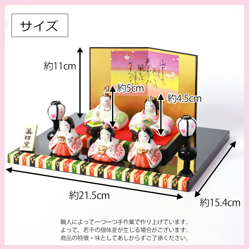 楽天市場】【5％OFF】【クーポンで300円OFF】 雛人形 コンパクト 染絵