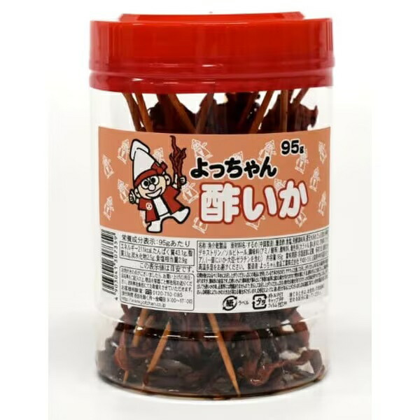 楽天市場】よっちゃん食品 よっちゃん酢いか 95g×1ポット : みぞた