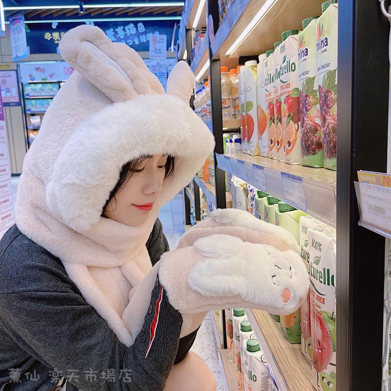 楽天市場】【送料無料】エルサ ニット帽子・手袋・マフラー 3点セット