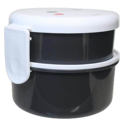 楽天市場】お弁当箱 ベイマックス 抗菌丸型ランチボックス2段 フォーク