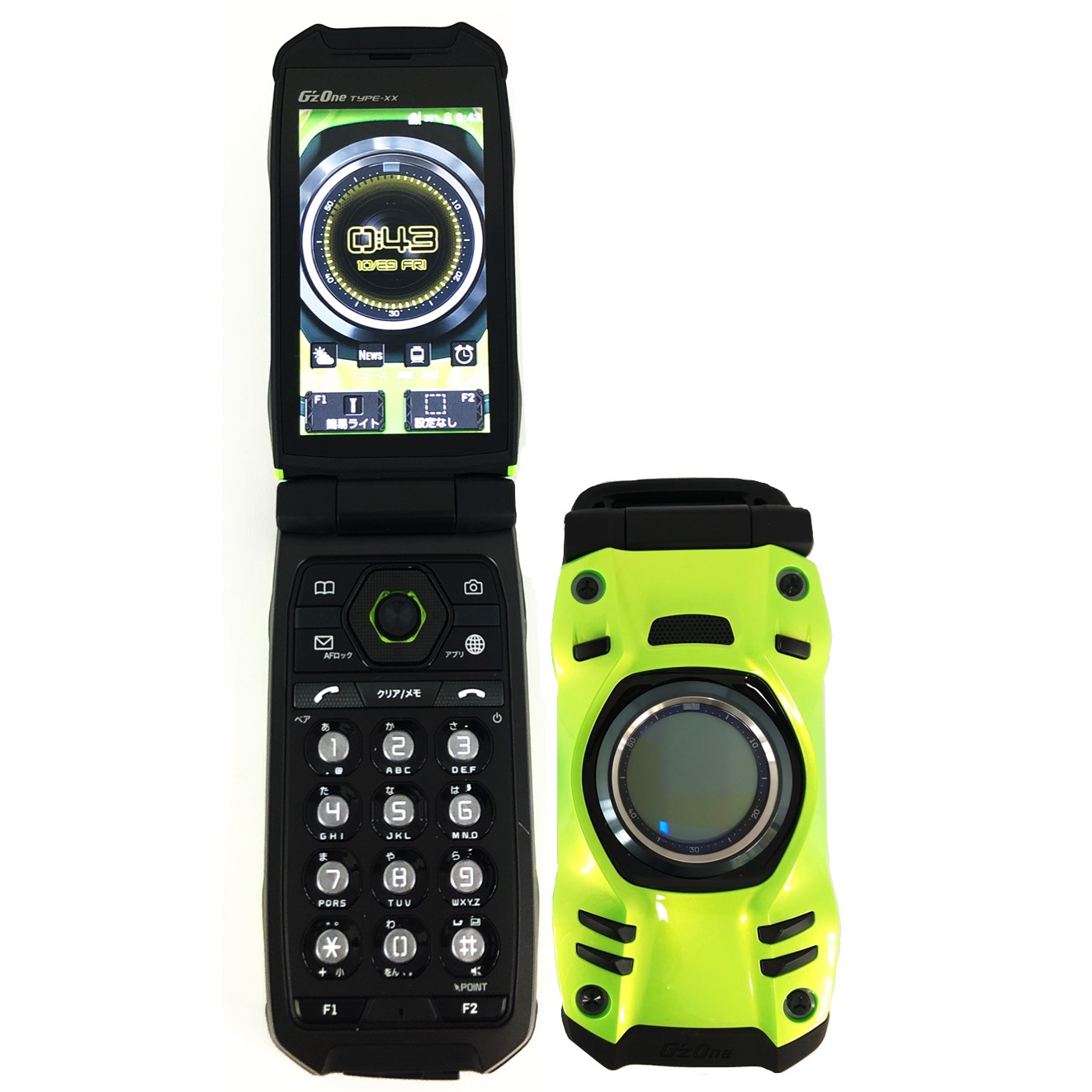楽天市場】【中古】 KYOCERA G'zOne TYPE-XX KYY31 Liquid Green