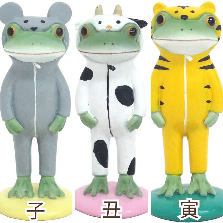 楽天市場】Copeau コポー 十二支 正月 干支 コポタロウ カエル 置き物