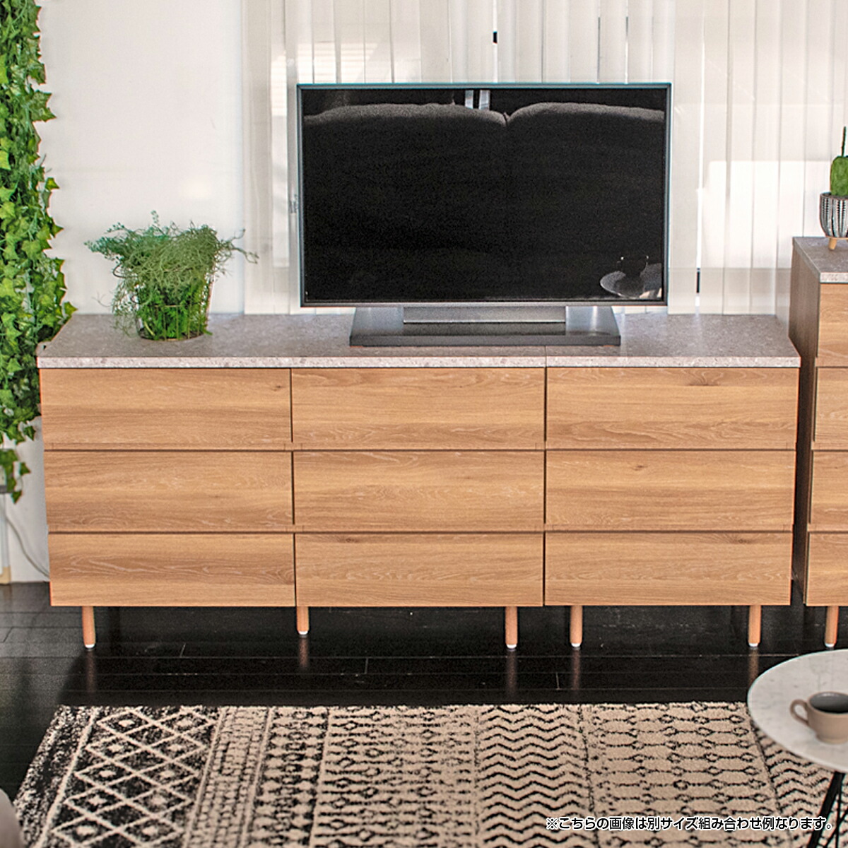 楽天市場】ドゥーロ チェスト 3段タイプ W1200 D400 H720 ドゥーロ