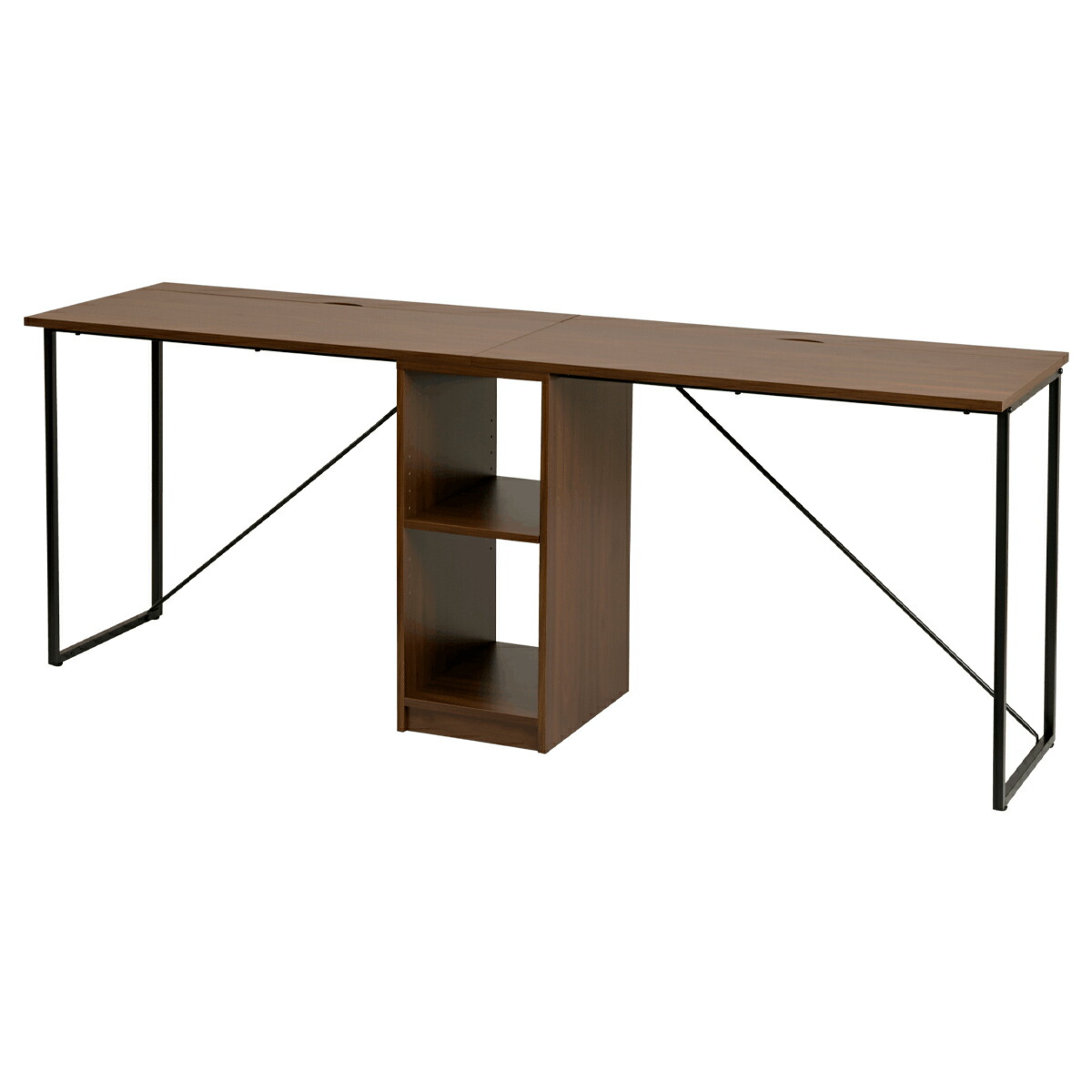 楽天市場】ワイドツインデスク W1900 D500 H720 ワークデスク デスク